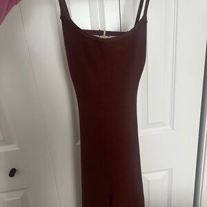 Stretchy romper open back